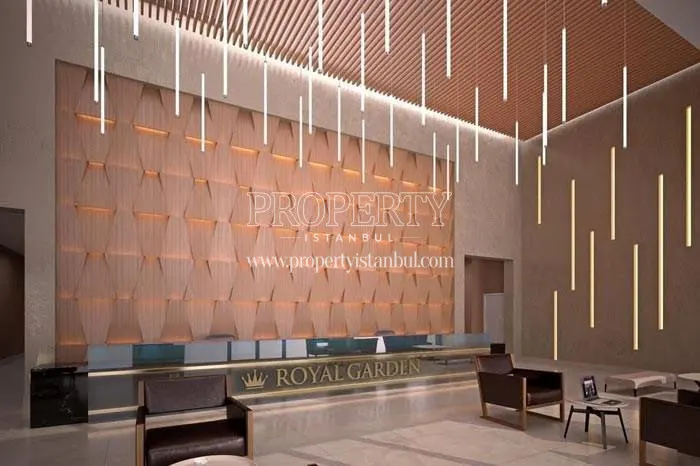 The reception in the Royal Garden Kartal compound