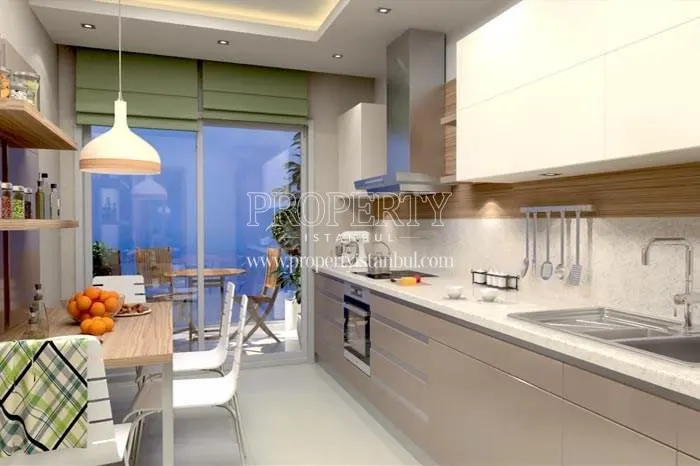 One of the kitchens in Royal Garden Kartal