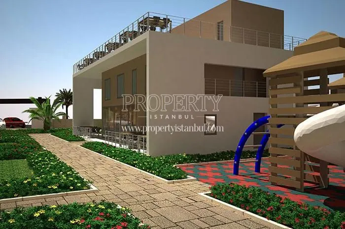 Playground for children in the Ruya Prestij Residence compound