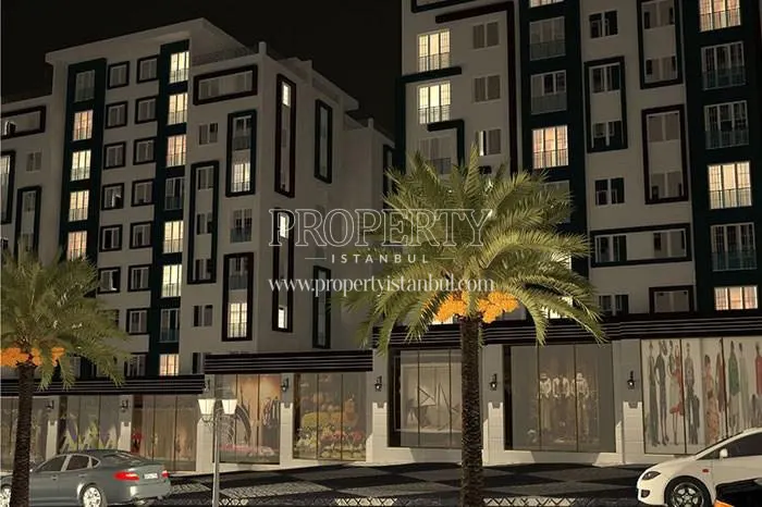 Ruya Prestij Residence project at night
