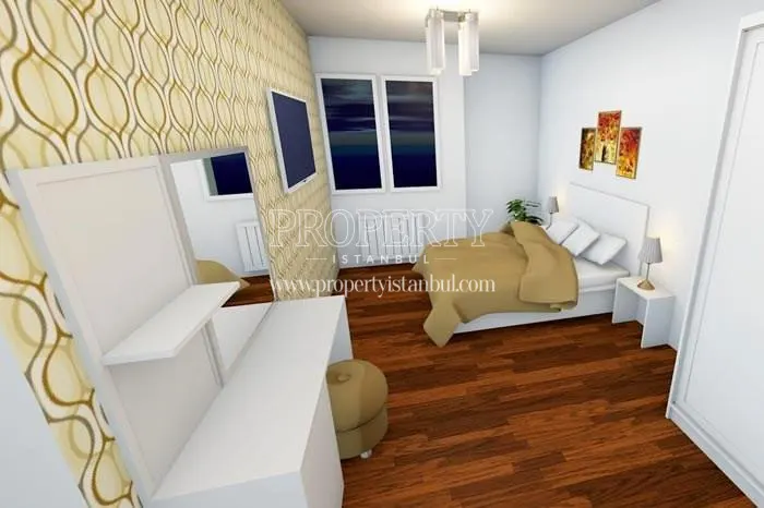 One of the master bedrooms in Saglam Park Gunesli