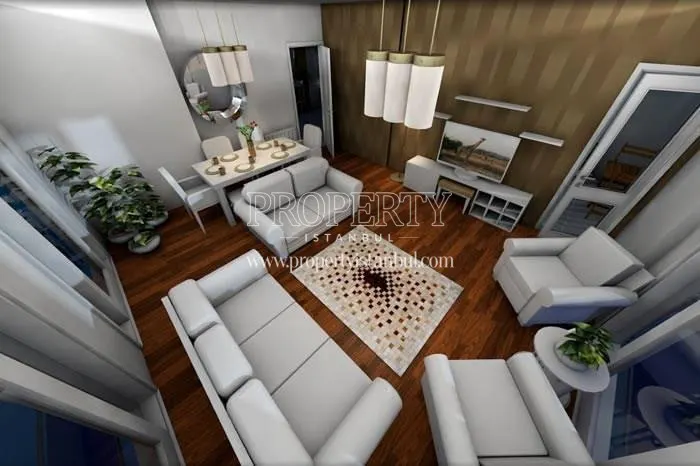One of the living rooms in Saglam Park Gunesli