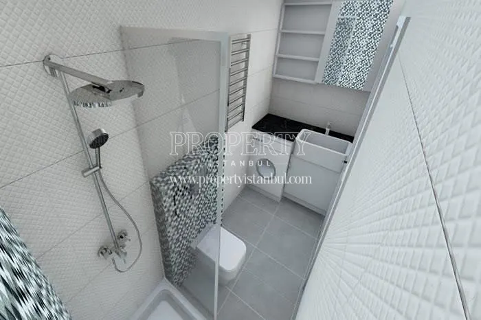 One of the bathrooms in Saglam Park Gunesli