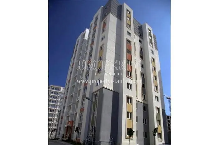 View of one of the buildings in Saglikkent