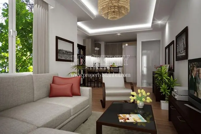 A living room in Sakiz Agaci Konutlari