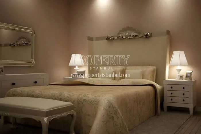 A bedroom in Sakiz Agaci Konutlari