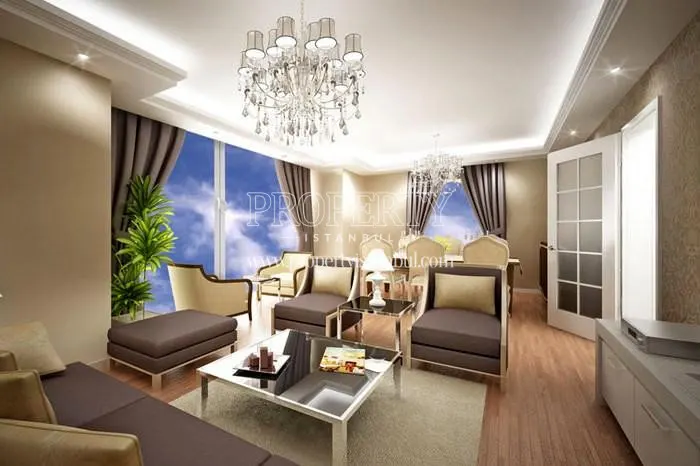 A living room in Sakiz Agaci Konutlari