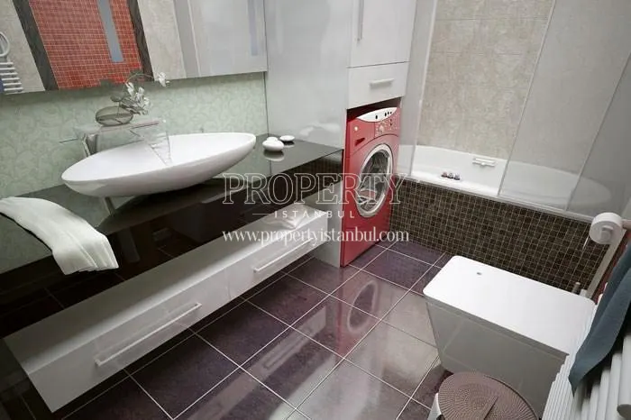 Small bathroom in Sakli Vadi Kartal