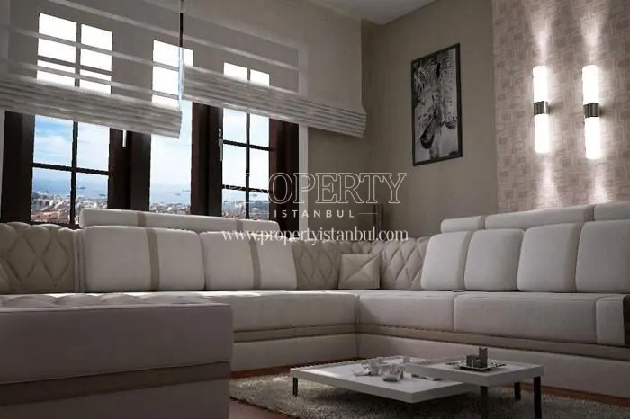 One of the living rooms in Sakli Vadi Kartal