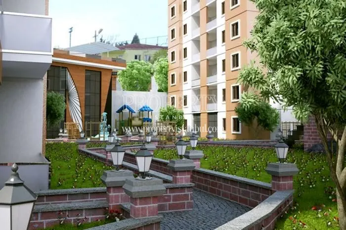 The inside of the Sakli Vadi Kartal compound