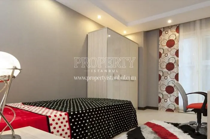 One of the bedrooms in Sakli Vadi Konaklari