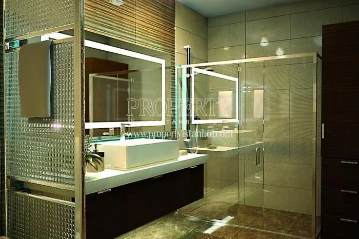 One of the bathrooms in Saloon Residence
