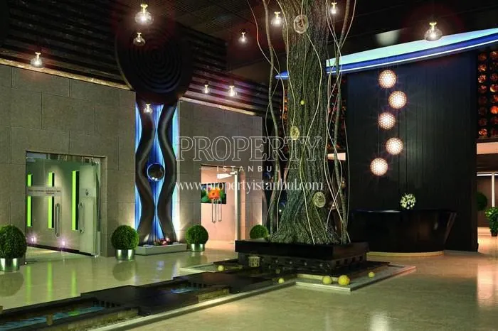 The reception of Saloon Residence