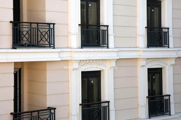 The balconies of Samatya Konaklari homes