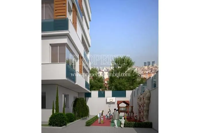 Entertainment areas in the Sample Home garden