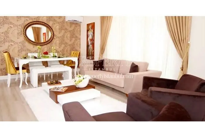 One of the living rooms in Sample Park