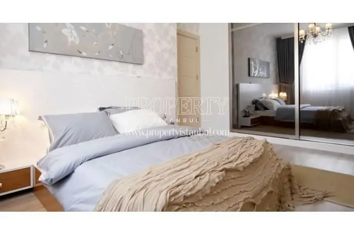 One of the master bedrooms in Sample Park