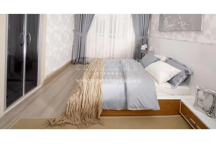 One of the master bedrooms in Sample Park