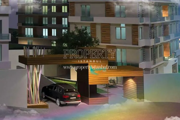 The entrance of the Sample Park compound