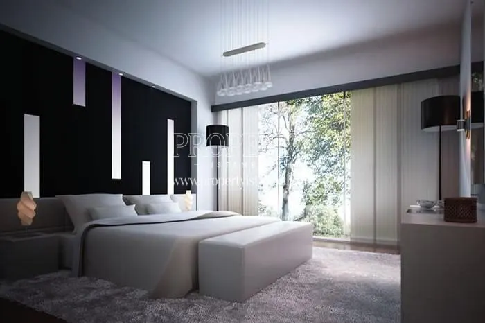 One of the master bedrooms in Sample Style