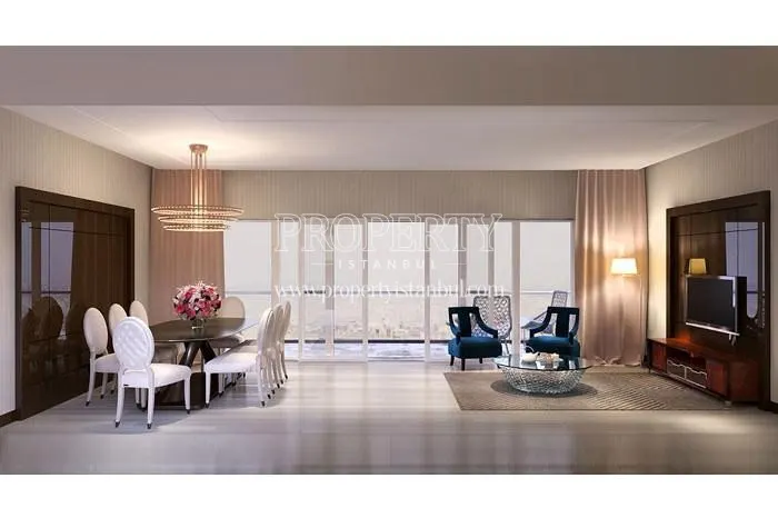 One of the living rooms in Saral 107