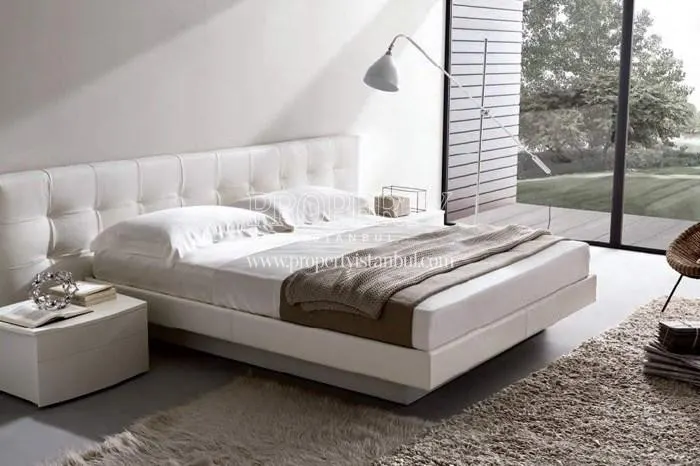 White master bedroom in Saral Life