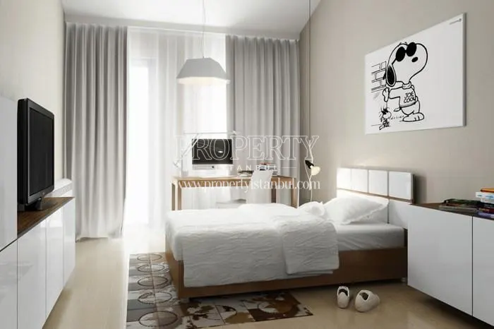 Small master bedroom in Saral Life