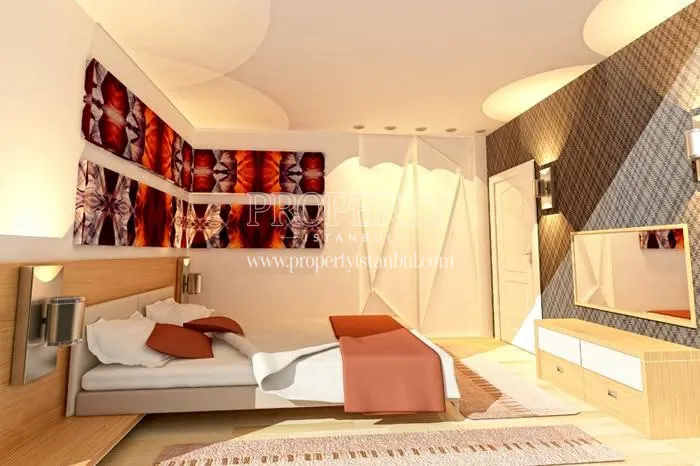 One of the bedrooms in Saral Onater