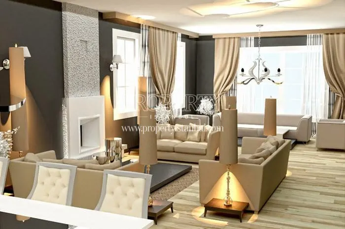 One of the living rooms in Saral Onater