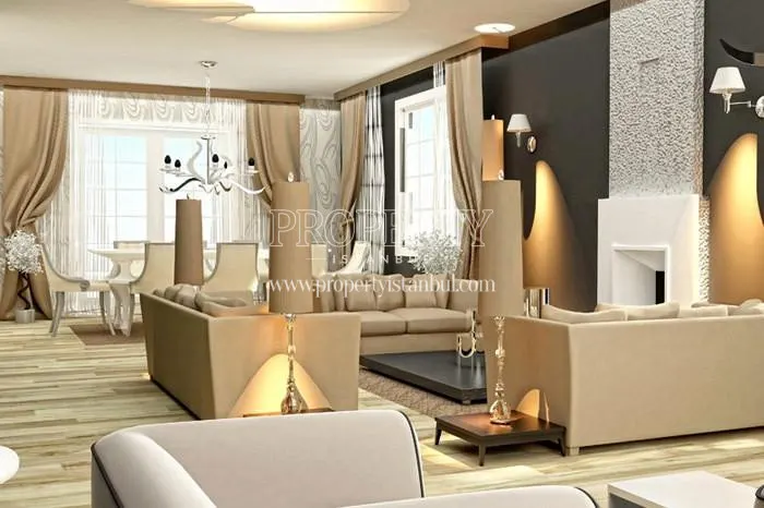 One of the living rooms in Saral Onater
