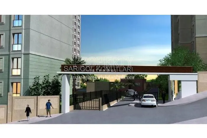 The compound gate of Sarigol Kent Konutlari
