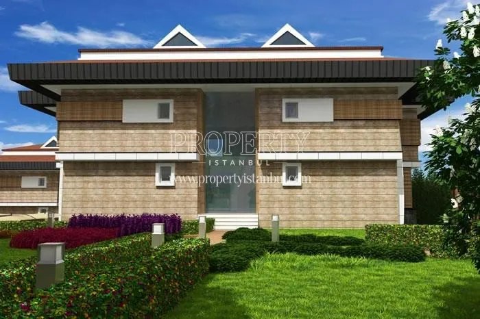 One of the buildings in Sariyer Konaklari Erguvan