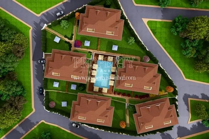 The layout plan of Sariyer Konaklari Erguvan