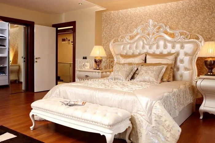 One of the master bedrooms in Sariyer Konaklari Erguvan