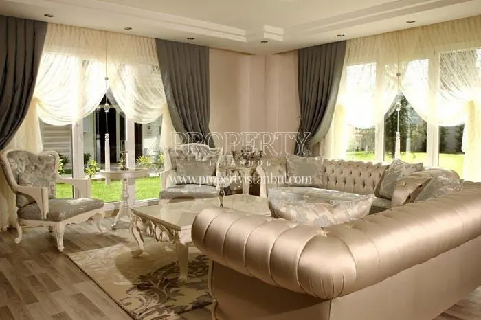 One of the living rooms in Sariyer Konaklari Erguvan