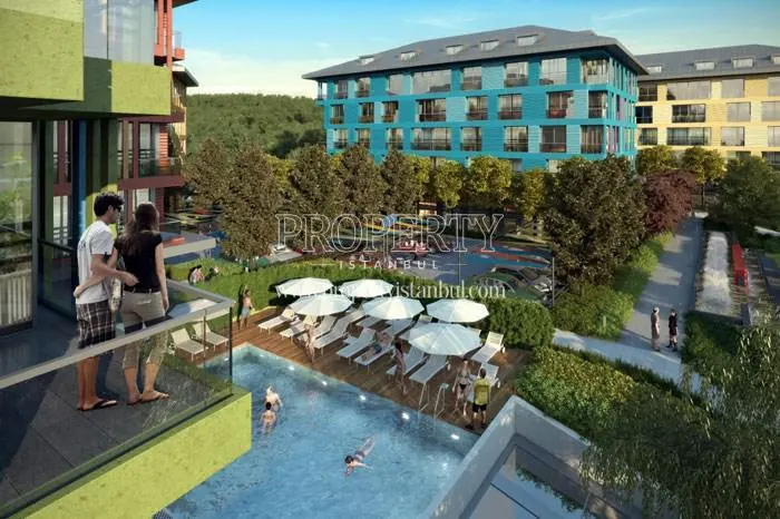 The residents of Sariyer Panaroma Life see the compound landscape