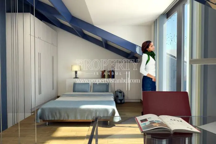 A bedroom in Sariyer Panaroma Life