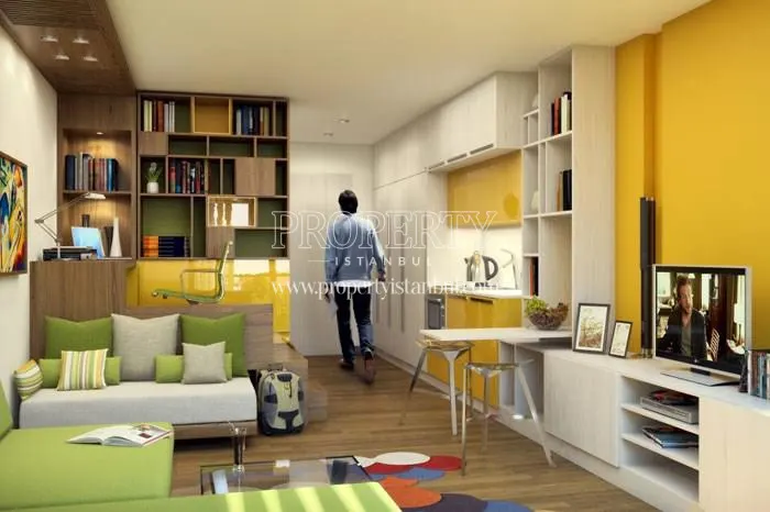 A studio unit in Sariyer Panaroma Life