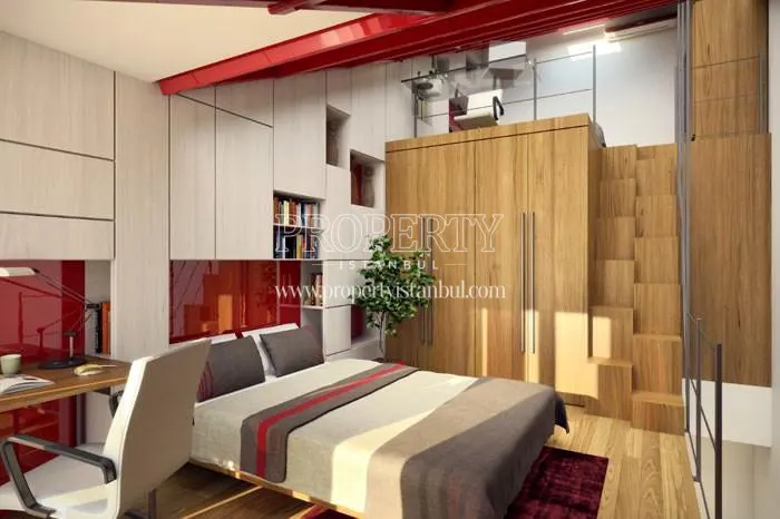 A bedroom in Sariyer Panaroma Life