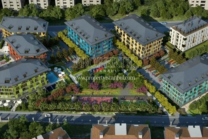 Sariyer Panaroma Life compound from above