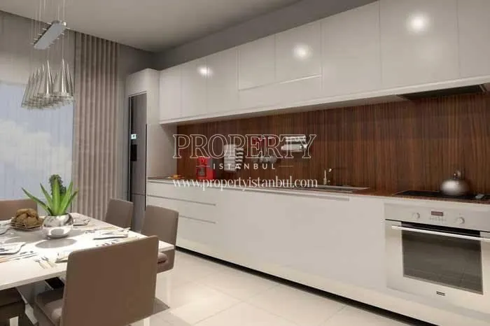 One of the kitchens in Sarphan Finans Park