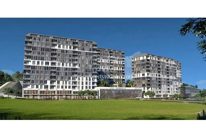 Satya Yayalar Pendik compound from a distance