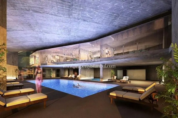 The indoor swimming pool of Savoy Ulus