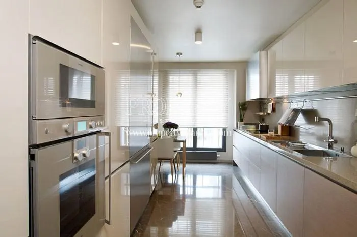 One of the kitchens in Savoy Ulus