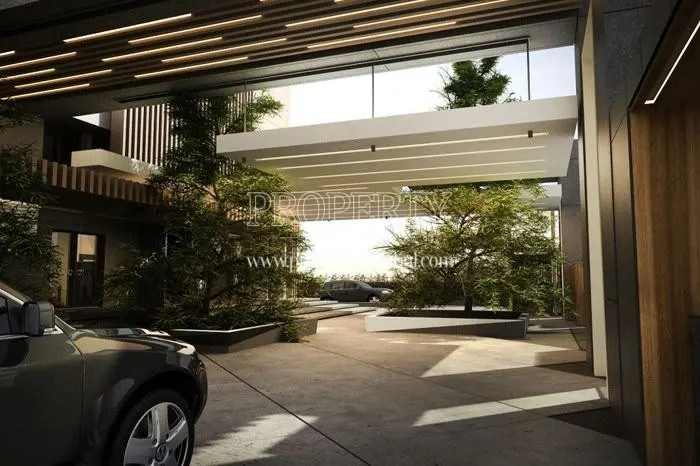 Parking lot in Sazak Rezidans