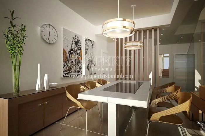 The dining room in Sazak Rezidans