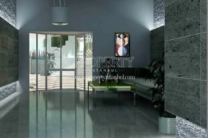 The lobby of the Seckinler Inci Evleri building
