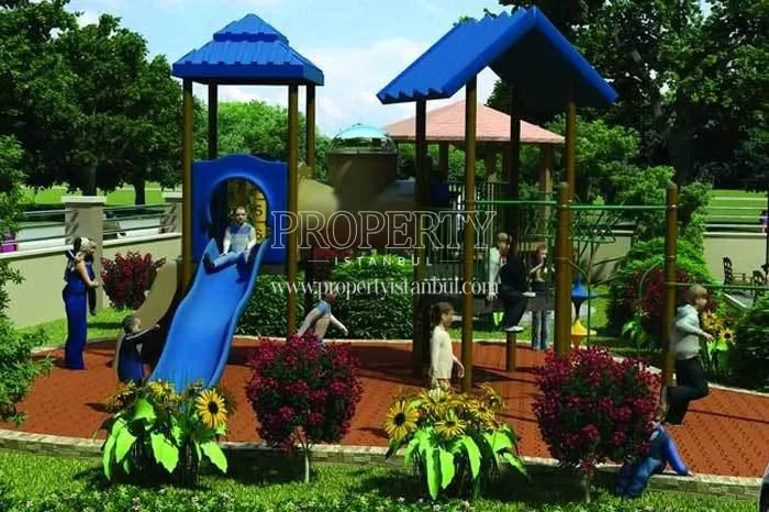 Playground for children in Seckinler Inci Evleri