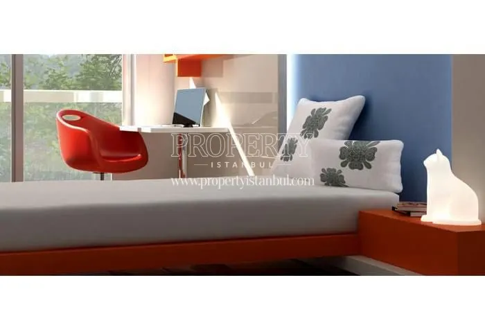 Small bedroom in Seckinler Safir Evleri