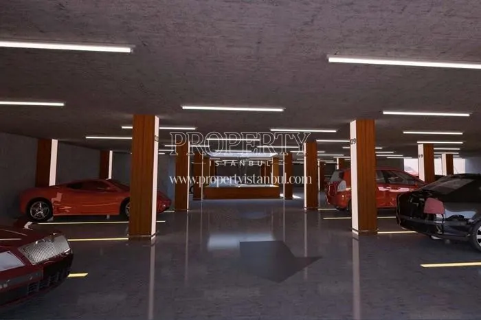 Parking garage in Sehrigul Konaklari